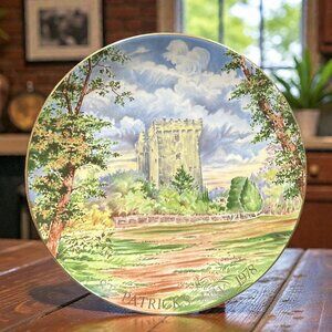 Vintage 1978 Blarney Castle Plate, First Edition Irish Souvenir, St Patricks Day